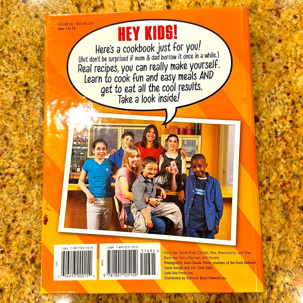 NEW!💙💛 COOKING ROCKS! RACHAEL RAY 30-MINUTE MEALS FOR KIDS COOKBOOK - Picture 2 of 4